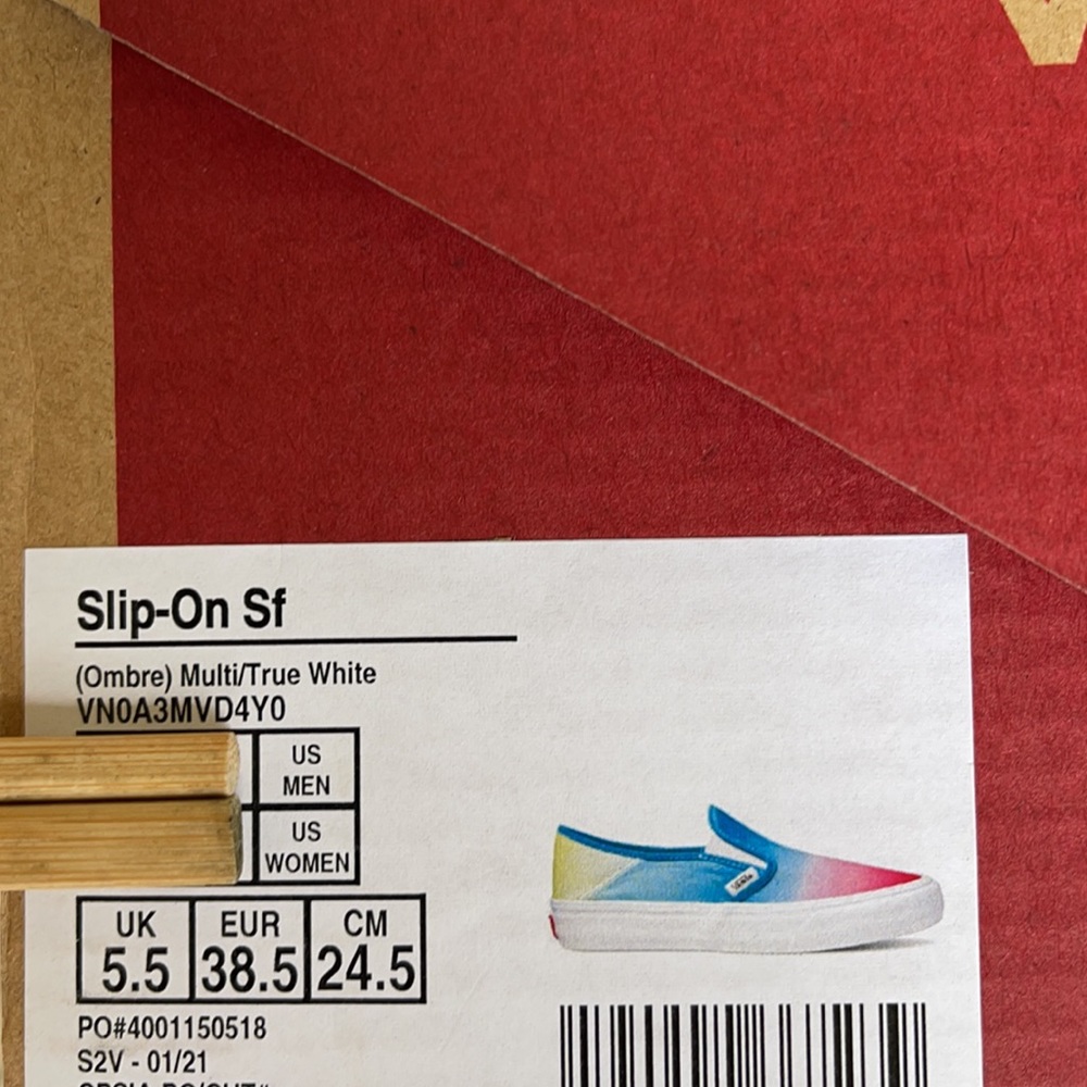 Vans Slip-On Sf Ombre Multi/True White WMNS - Picture 16 of 16